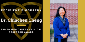 Cover picture with Dr. Chiachen Cheng's photo