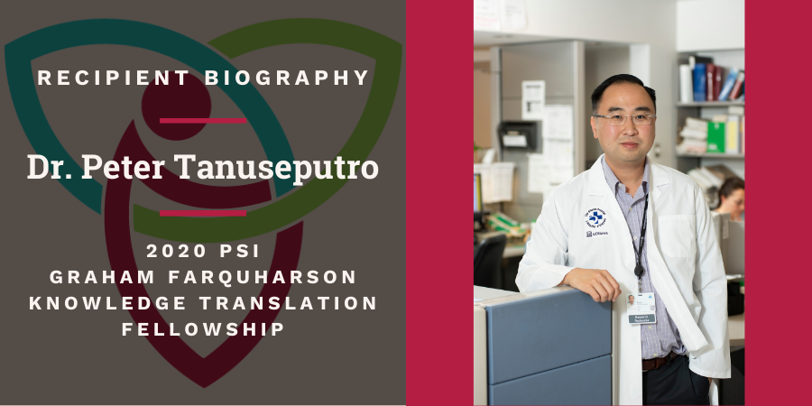 Website Cover - Recipient Bio - Dr. Peter Tanuseputro