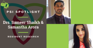 Photos of Drs. Sameer Shaikh and Samantha Arora