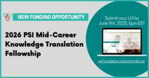 Twitter Banner - Announcement - 2026 PSI Mid-Career KT Fellowship