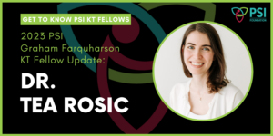 Website Banner - PSI KT Fellow Update - Dr. Tea Rosic