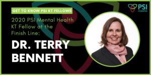 Website Banner - PSI KT Fellow at the Finish Line - Dr. Terry Bennett