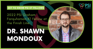 Twitter Card - PSI KT Fellow at the Finish Line - Dr. Shawn Mondoux