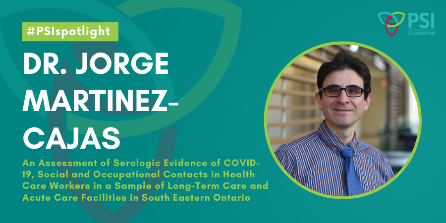 Website Banner - PSI Spotlight Dr. Jorge Martinez-Cajas