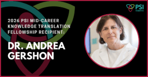 Twitter Card - Dr. Andrea Gershon - 2026 PSI Mid-Career KT Fellowship Recipient