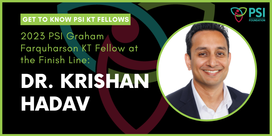 Website Banner - PSI KT Fellow at the Finish Line - Dr. Krishan Yadav 2026
